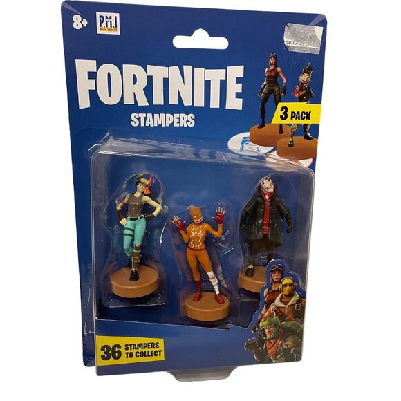 Fortnite 3-Pack Stampers Collectible Figures 36 To Collect For Ages 8+ - Picture 1 of 3